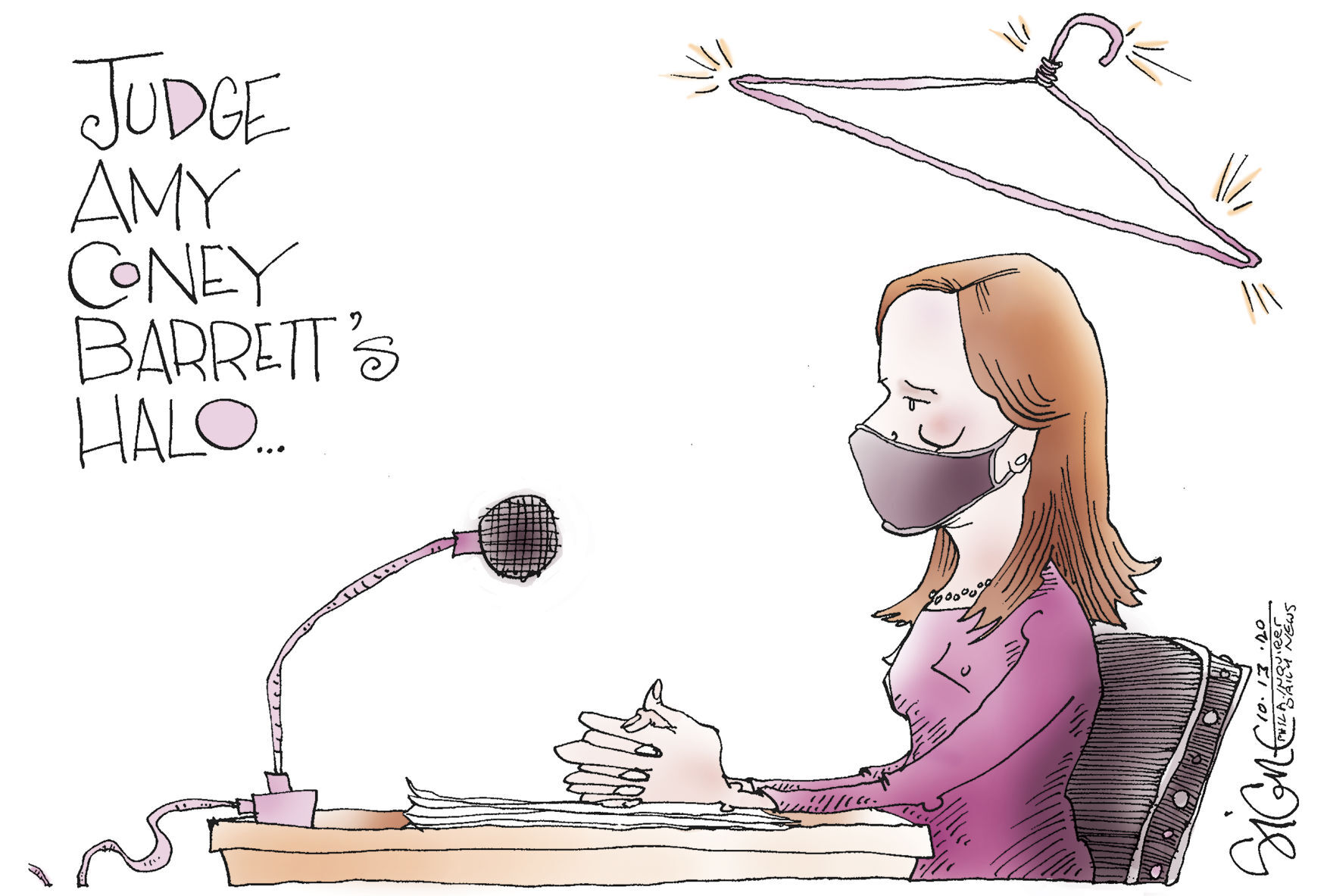 Signe Wilkinson cartoon